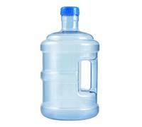 5 Gallon Water Bottle with Screw Cap Food Grade Plastic Mineral Water Bottle Jug Container Easy Grip Carry Handle for Outdoor Travel Camping