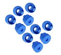 5 Gallon Water Jug Cap, Silicone Replacement Lid for 55mm Water Bottle, Leak-Proof Seal for Transport blue 10-pack