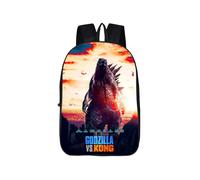 (5) Godzilla vs King Kong Backpack Schoolbag Rucksack
