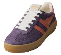(5) Gola Athena Womens Fashion Trainers in Plum Orange