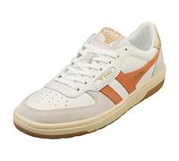 (5) Gola Hawk Womens Fashion Trainers in White Orange