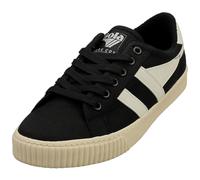 Gola Tennis Mark Cox Womens Casual Trainers in Black Off White - 5 UK