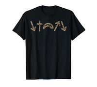 5 Gospel Symbols Jesus Will Come Again Duck camo Christian Value Graphic T-Shirt, Men, Black, XL