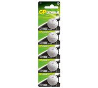 5 Gp Lithium Cells Cr2450 Batteries Dl2450 3V Button Cells Exp 2033 5Bl New