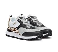 (5) Guess Selvie2 Womens Leopard Trainers