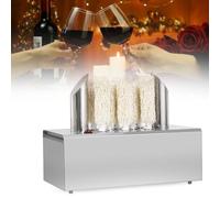 5-Head Electric Cup Washer for Bars and Restaurants - Efficient Glass Cleaning for Hotels and Catering Service Providers