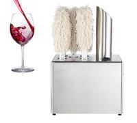 5-Head Electric Cup Washer for Bars and Restaurants - Efficient Glass Cleaning for Hotels and Catering Service Providers