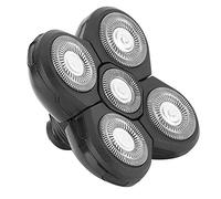 5 Head Shaver Replacement, Electric Beard Shaver Carver 5 Blade Rotating Head Accessory Replacement Shavers For Men Bald Head Rotary Shaver Grooming Kit Facial Clean Trimmer(#01)