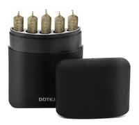 5-Hole King Size Pre-roll Cone Holder Case | Classic Black Pre rolled Cone Storage Box