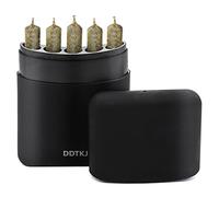 5-Hole King Size Pre-roll Cone Holder Case | Classic Black Pre rolled Cone Storage Box
