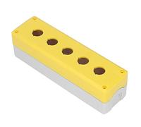 5 Hole Push Button Switch Boxes Waterproof Pushbutton Control Boxes Handheld Remote Drive Control Switch Box Industrial Control Supplies for Ac Contactor