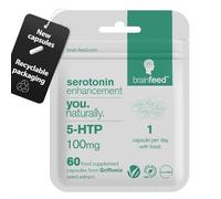 5 HTP Supplement | 60 x 5HTP High Strength Capsules -1 A Day | Natural 5htp 100mg from Griffonia Seed Extract | Serotonin Supplements | Mood Booster | UK Manufactured