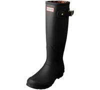 (5) Hunter Original Tall Leopard Womens Knee High Boots in Black
