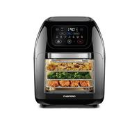 5 in 1 Air Fryer Oven with Rotisserie Family Size Auto Shutoff