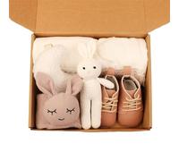 5 in 1 Baby Necessity Collection Soft Cotton Blanket Learning Shoes To Walk To Comfort Yourself And For Care