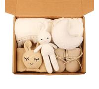 5 in 1 Baby Necessity Collection Soft Cotton Blanket Learning Shoes To Walk To Comfort Yourself And For Care