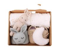 5 in 1 Baby Necessity Collection Soft Cotton Blanket Learning Shoes To Walk To Comfort Yourself And For Care