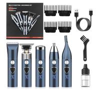 5 In 1 Beard Trimmer For Men Electric Nose Hair Trimmer Hair Shavers For Men Face Beard Grooming Kit Stylish Men's Grooming Accessories
