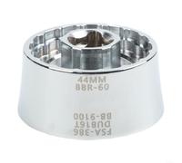 5-in-1 Bottom Bracket Tool 44mm for R60 BB91 for dub 5-in-1 Bottom | Fits 39-49mm OD, includes 44mm for R60, for dub, BB91, 386, for fsa; 5 sockets in one compact tool