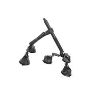 5 In 1 Car Suction Cup Mount Set Ball Head Adapter For Action Camera Invisible Selfie Stick Accessories Aluminum Camera Car Mount