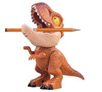 5 in 1 Dinosaur Stationery Set, 5 in 1 Dinosaur Stationery - Dinosaur Model Stationery Set Dinosaur Themed Stationery Funny Toys,Cute Manual Pencil Sharpener,Toy Dinosaur,Student Stationery for Boys