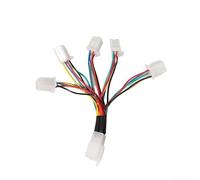 5-in-1 E-Bike Motor Hall Sensor Tester Wiring Diagnostic Tool Precise Wiring Diagnosis for Electric Bicycle Scooter Phase Troubleshooting with Color-Coded Connectors for DIY Repair