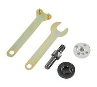 5 in 1 Electric Drill Conversion Angle Grinder Adapter Connecting Rod Kit, 6mm & 10mm Arbor Mandrel Adapter with Spanner Variable Shaft Coupler Converter Tool