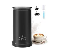 5 in 1 Electric Milk Frother & Steamer, 500W Hot & Cold Foam Maker, 450ml Milk Warmer, Hot Chocolate Maker, Auto Shut-Off, Easy Clean & Silent Operation, Coffee Gifts for Latte & Cappuccino Lovers