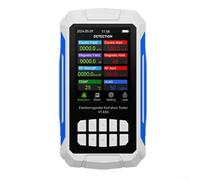 5-in-1 EMF Meter Radiation Detector Temp Humidity(White)
