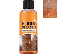 5 in 1 Floor Cleaner Polish - Hardwood Floor Cleaner for Mopping, Stain & Odor Remover, Natural Shine Restorer for Tile, Laminate, Kitchen, Bathroom Floors (1Pcs)