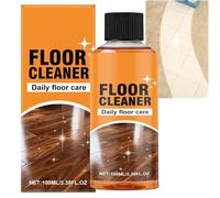 5 in 1 Floor Cleaner Polish, Multi-Surface Hardwood Floor Cleaner and Polish Restorer, Stain & Odor Remover for Wood, Laminate, Tile, Ceramic Floors, Quick Shining for Kitchen Bathroom (1PCS)