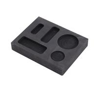 5-in-1 Graphite Ingot Mold, High Temperature Casting Mold Crucible Tool for Melting Casting Smelting Gold Silver Copper Aluminum Brass & Zinc Metal for DIY Jewelry Making