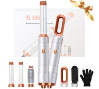 5 in 1 Hair Styler Airbrush 5 in 1 Multi Styler, Air Styler 5 in 1 with Curl Straighten, Volumise, Smooth and Drying for Styling, Air Brush 5 in 1 for All Hair Type/Length