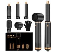 5 in 1 Hair Styler Airbrush 5 in 1 Multi Styler, Air Styler 5 in 1 with Curl Straighten, Volumise, Smooth and Drying for Styling, Air Brush 5 in 1 for All Hair Type/Length