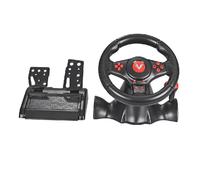 5 in 1 Hands-on Racing Game Controls with | Contoured Side Grips, ABS Housing for Focused Home Driving Play