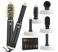 5 in 1 Hot Air Styler,High Speed Magic Hair Styler,Auto Hair Wrap Hairstyler,Negative Ionic High-Speed Hot Air Brush,Straightener Brush, Air Styler for Fast Drying, Volumizer, Hair Dryer