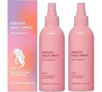 5-in-1 Keratin Hair Care Spray, Leave In Conditioner Spray, Keratin Smoothing Care, Color Safe, Moisturizing, Smooth & Nourishing Daily Treatment for All Hair Types (2)
