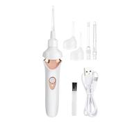 5 in 1 LED Ear Cleaning System Suction Tool For Kids And Adults Family Ear Care Hygiene (B, 13X3.5cm)