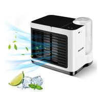5-in-1 Mini Air Cooler 3 Wind Speed Adjustment 120 Wide Angle Rotation Air Humidification Condition Fan
