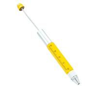 5 in 1 Multi Tool Pen with Ballpoint Screwdriver Ruler Multifunctional Beading for Drawing Sketching Note Taking Multipurpose Metal Scale Ruler