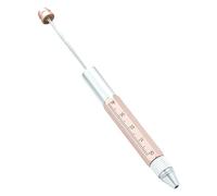 5 in 1 Multi Tool Pen with Ballpoint Screwdriver Ruler Multifunctional Beading for Drawing Sketching Note Taking Multipurpose Metal Scale Ruler