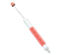 5 in 1 Multi Tool Pen with Screwdriver Ballpoint Scale Ruler Multifunctional Metal Beading Pen for Art Craft Drawing Beadable Pens