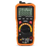 5-in-1 Multimeter, Lux & Sound Level Tester, Auto-Ranging Tool | Digital Multi-Function Meter for Temperature, Humidity, Frequency, Capacitance - Ideal for DIY Projects and Professional Use
