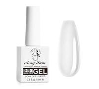 5 In 1 Nail Builder Gel, Builder Base for Nails Strengthener, Hard Gel Builder Extension For Nails Clear Pink color 15ml (Clear)