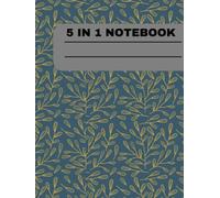 5 in 1 Notebook: Learning Never Ends