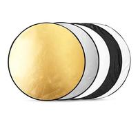 5 In 1 Portable Collapsible Round Photography Reflector Photo Studio Outdoor Light Diffuser Multi-Disc for Studio Photography Lighting(80cm)