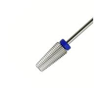 5 in 1 Professional Carbide Nail Drill Bit Remove Acrylic Gels Nail Remaining Polishing Uneven Nail Surface 3/32 inch Shank Two Way Rotate Cuticle Manicure Pedicure Home Salon Tools (Silver Medium)
