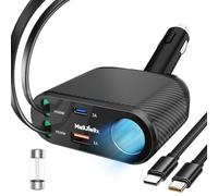 5 in 1 Retractable Car Charger