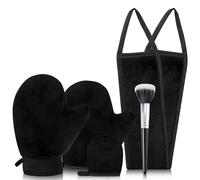5 in 1 Self Tanning Mitt and Brush Self Tan Mitt Glove Tanning Brush for Body and Face Fake Tan Brushes Lotion Applicator for Back Tanner Applicator Back Tanning Mitts Reusable Prevent Stained Hands