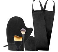 5-in-1 Self Tanning Mitt Set, Fake Tan Mitt, Back Tanner Applicator, Tanning Brush for Body and Face, Lotion Applicator for Back, Self Tanner Brush and Glove